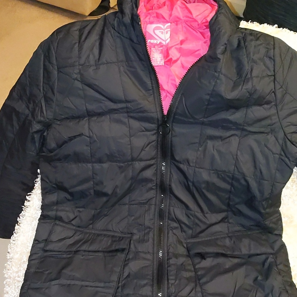 Very cute Roxy puffy jacket SIZE M - Picture 3 of 6